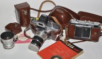 Lot 375 - A Voigtlander Vitessa T 35mm rangefinder...