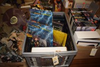 Lot 1017 - Military and fantasy figures, including model...
