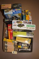 Lot 1028 - Model kits by: Heller; Italeri; Dragon; Revell;...