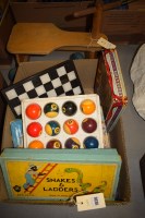 Lot 1036 - A Galt toys, pull-along toy with blue wheels;...