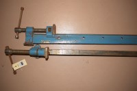 Lot 1051 - A pair of large sash cramps, by Winners.