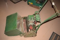 Lot 1071 - A cast iron garden roller.