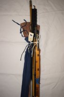 Lot 1144 - A bamboo split cane salmon rod Spiro big Fish...