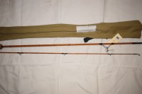 Lot 1147 - A hand build unnamed two-pirce 7ft. split cane...