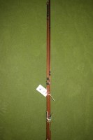 Lot 1178 - A three-piece Green Heart fly fishing rod, J....