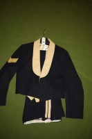 Lot 1203 - A military-mess dress uniform, comprising: a...