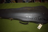 Lot 1218 - A violin case.