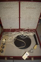Lot 1233 - A mid 20th Century Philips portable stereo...