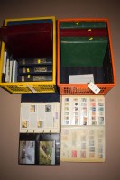 Lot 1254 - A large collection of world stamps, contained...