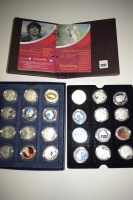 Lot 1281 - A set of twenty four Scenes in Silver 'Lord of...