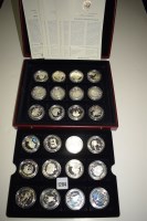 Lot 1284 - A set of twenty four commemorative Jubilee...