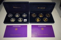 Lot 1285 - The Golden Jubilee Monarchs five silver proof...