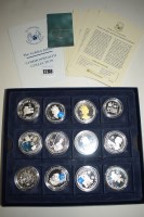Lot 1288 - A set of twelve silver The Golden Jubilee...