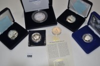 Lot 1300 - A Queen Elizabeth II 80th Birthday silver...