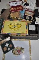 Lot 1306 - A large quantity of coinage; a spade guinea...