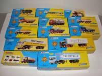 Lot 72 - Thirteen Corgi Classics articulated lorries,...