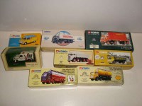 Lot 74 - Eight Corgi die-cast vehicles, including: six...