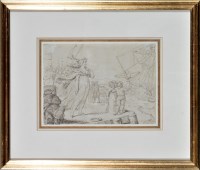 Lot 23 - Moses Haughton (1772-1818) ''THE SHIP'S RETURN'...