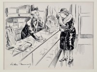 Lot 35 - Jack Greenall (20th Century) ''THEY WANT TO...
