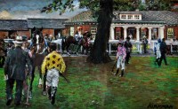 Lot 51 - Jay Boyd Kirkman (b.1958) ''RIPON RACES''...