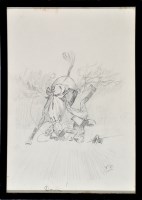 Lot 55A - Thomas ''Tom'' Carr (1912-1977) ''DOWN!'' - A...