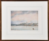 Lot 83 - George Edward Horton (1859-1950) ''THE THAMES...