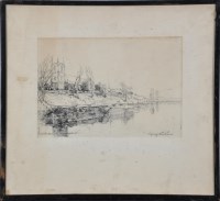Lot 89 - George Edward Horton (1859-1950) ''CHURCH ON A...