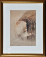 Lot 102 - Victor Noble Rainbird (1888-1936) ''THE MANGER'...