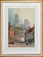 Lot 161 - Paul Braddon (1864-1938) DURHAM CITY WITH...