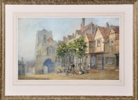 Lot 168 - Louis Absolon (1815-1895) ''THE WESTGATE,...