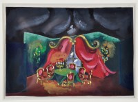 Lot 187 - Hedi Schick (1906-1999) STAGE SET STUDIES -...