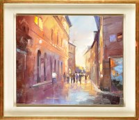 Lot 195 - David Atkins (Contemporary) ''SUMMER EVENING,...