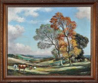 Lot 202 - Max Hofler (1892-1963) ''AUTUMN TINTS (NEAR...