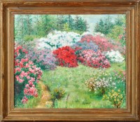 Lot 204 - Alix Jennings (20th Century) WILD FLOWERS IN...