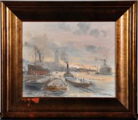 Lot 208 - Peter Knox (1942-) ''TYNE: THE SHIELDS LOW...