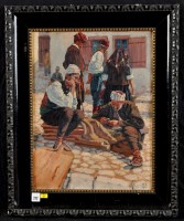 Lot 212 - M*** V*** (20th Century) SCENE IN A SARAJEVO...
