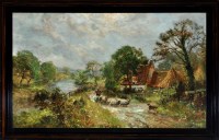 Lot 250 - John Falconar Slater (1857-1937) A FARM IN A...