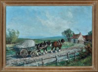 Lot 254 - John Falconar Slater (1857-1937) A HORSE DRAWN...