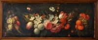 Lot 272 - Dutch School STILL-LIFE STUDY OF FLOWERS AND...