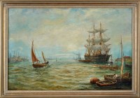 Lot 299 - Bernard Benedict Hemy (1855-1913) A TIMBER...