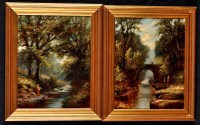 Lot 309 - Joseph Mellor (1851-1931) ''DAIRY BRIDGE ON...