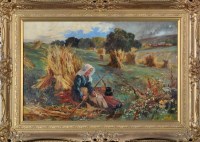 Lot 318 - David Fulton (19th Century) A WOMAN RESTING IN...