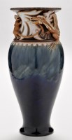 Lot 390 - Mark V Marshall for Doulton, Lambeth: slender...