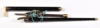 Lot 885 - A straight breech loading air cane, with...