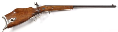 Lot 903 - A strike-pump Gallery gun, probably by Johann...