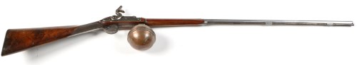 Lot 911 - A late 18th Century ball reservoir single shot...