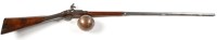 Lot 911 - A late 18th Century ball reservoir single shot...