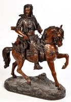 Lot 1036 - After Barye Fils & Emile Guillemin: an Arabian...