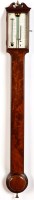 Lot 1160 - Dolland, London: a Georgian mahogany stick...