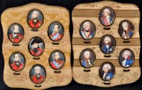 Lot 194 - Late 19th/early 20th Century miniature...